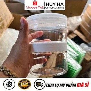 Hủ Hộp Đựng Kem Huy Ha Nhựa Pet Trong 30g,50g,100g,200g,250g,500g Đựng Mỹ Phẩm,, Đồ Khô, Ngũ Cốc
