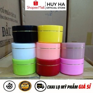 Hủ Hộp Đựng Kem Body 100g,150g,200g,300g Đựng Mỹ Phẩm , Phụ Kiện Du Lịch  HUHA