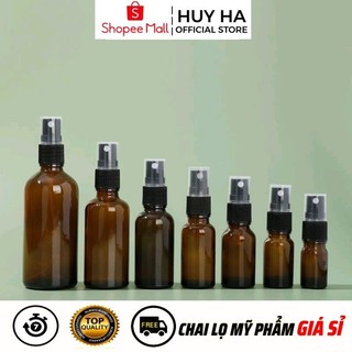 Chai Lọ Thuỷ Tinh Phun Sương [50ml,100ml] Chiết Nước Hoa  HUHA