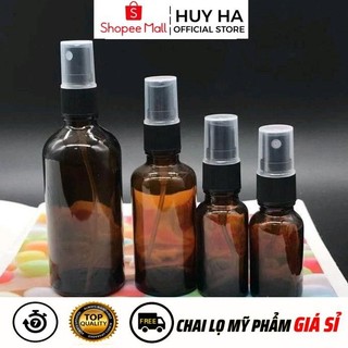 Chai Thuỷ Tinh Phun Sương [50ml,100ml] Chiết Nước Hoa, Mỹ Phẩm HUHA