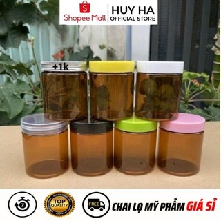 Hủ Hộp Đựng Kem Nhựa Pet 200g Đựng Mỹ Phẩm, Thực Phẩm, Đồ Khô, Ngũ Cốc, Phụ Kiện Du Lịch  HUY HA COSMETIC PACKAGING