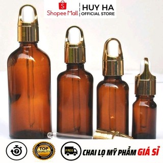 [50ml] Chai Lọ Chiết Tinh Dầu Nút Giỏ Quai Xách Hoa Chiết Serum , Phụ Kiện Du Lịch HUHA