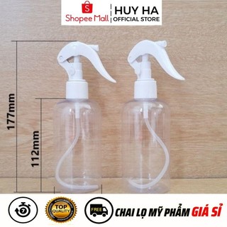  Chai Xịt Vòi Chuột Nhựa Pet 100ml 150ml 200ml 250ml 300ml Chiết Mỹ Phẩm HUY HA COSMETIC PACKAGING