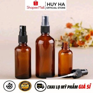 Chai Thuỷ Tinh Phun Sương 5ml,10ml,15ml,20ml,30ml Chiết Nước Hoa  HUY HA COSMETIC PACKAGING