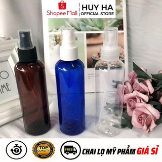 [Sỉ Siêu Rẻ] Chai Xịt Phun Sương Vỏ Nhựa Pet 150ml,200ml,250ml Đựng Nước Hoa, Tinh Dầu  HUHA
