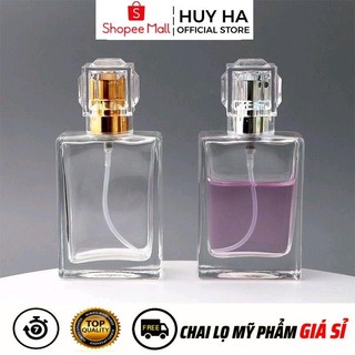 Chai Lọ Chiết Nước Hoa 30ml Nút Lục Giác Đựng Dầu Thơm , Phụ Kiện Du Lịch  HUHA