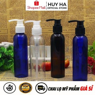 [Sỉ Siêu Rẻ] Chai Xịt Vòi Nhấn Sữa Tắm Nhựa Pet 250ml 200ml 150ml 100ml Đựng Dầu Gội HUY HA COSMETIC PACKAGING
