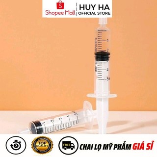 Dụng Cụ Chiết Nước Hoa, Ống Xilanh Chiết Nước Hoa 10ml Có Đầu Chiết Chuyên Dụng Chiết Nước Hoa HUY HA COSMETIC PACKAGING