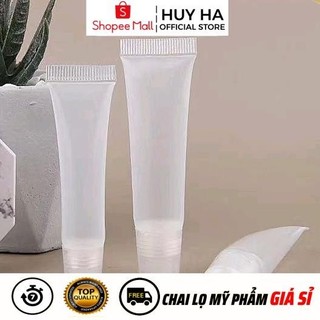 [Sỉ Siêu Rẻ] Tuýp Chiết Mỹ Phẩm Tube Nhựa Lip Balm 8ml, 15ml Chiết Son Môi  HUHA