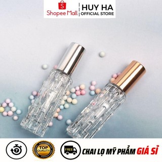 Chai lọ chiết nước hoa đựng dầu thơm khổ qua 10ml, 15ml chiết tinh dầu. huha