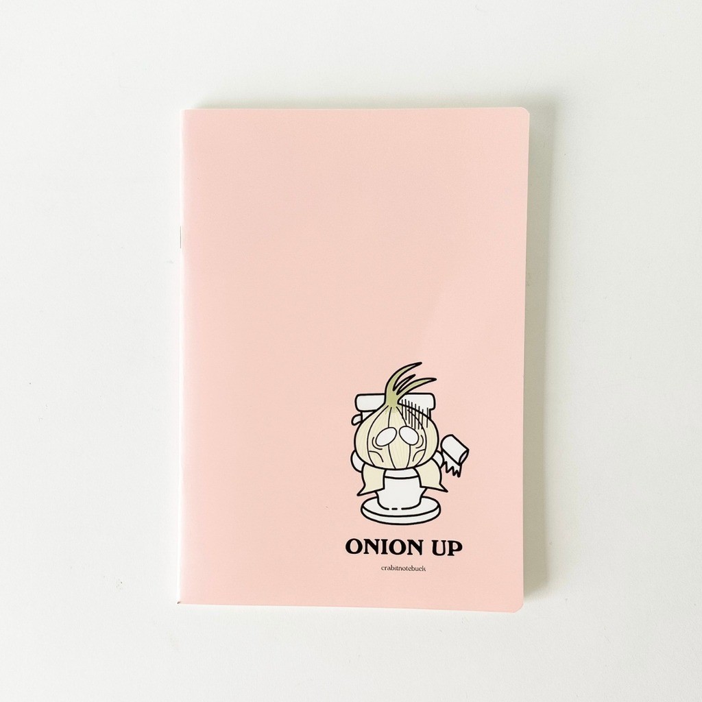 Tập Vở học sinh, sinh viên B5 Vở Crabit ONION Bathroom kẻ ngang 80 trang 70gsm