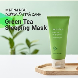 Mặt nạ ngủ dưỡng ẩm innisfree Green Tea Sleeping Mask 80ml