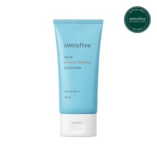 Kem chống nắng dưỡng ẩm innisfree Aqua Mineral Defense Sunscreen SPF48PA+++ 50ml