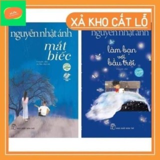 Combo 2 cuốn của nguyễn nhật ánh: mắt biếc và làm bạn với bầu trời