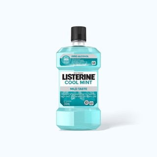 Nước súc miệng Listerine vị không cay Mouthwash Zero