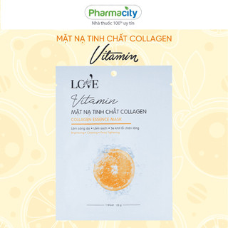 Mặt nạ Pharmacity tinh chất collagen Vitamin