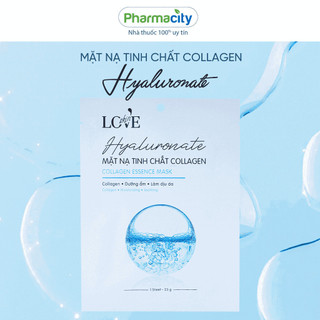 Mặt nạ Pharmacity tinh chất collagen Hyaluronate