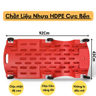 Xe nằm sửa chữa gầm xe ô tô xe chui gầm ô tô  hình thật ảnh thật tặng bánh di chuyển