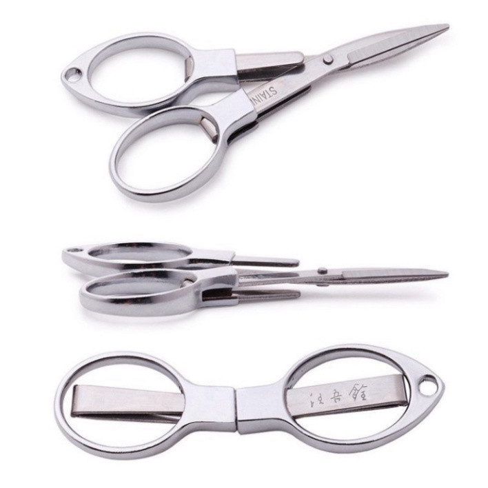 Kéo cắt gấp mini thép không rỉ.