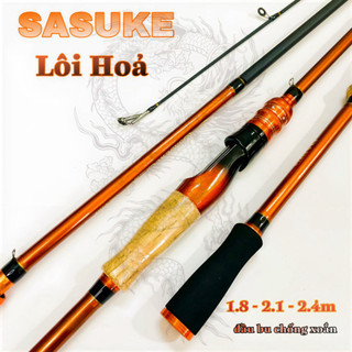 Cần câu lure máy ngang và máy đứng carbon DAIWA Lôi Hoả