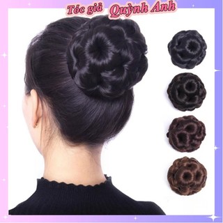  Búi Tóc Giả Trung Niên BU01 – Tóc Giả Búi Thời Trang Dày Dặn Gọn Gàng Cho Nữ 