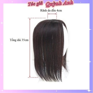 Tóc giả che khuyết điểm đỉnh đầu Tóc giả phong cách Hàn Quốc S01CH01 Tóc che hói không mái