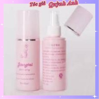 Xịt dưỡng tóc giả màu hồng 100ml Chai dưỡng tóc giả giúp tóc mềm mượt S01DUONG01