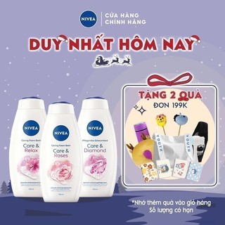 Sữa tắm dưỡng da hương hoa NIVEA nhập từ Đức 750ml