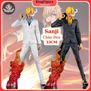 Mô hình sanji chân đen 33cm dáng cao - mô hình one piece cao cấp, figure mô hình anmie one piece luffy vua hải