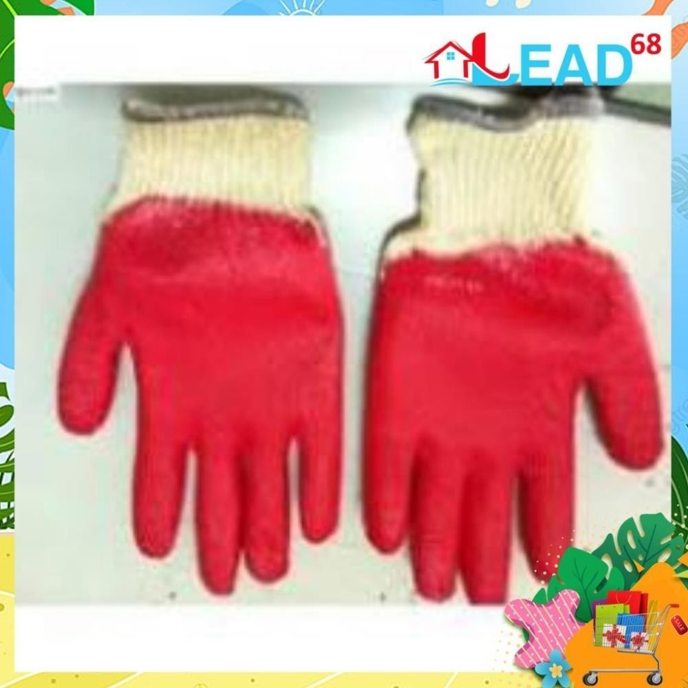 GĂNG TAY SƠN ĐỎ BẢO HỘ LAO ĐỘNG ( Shop 5 sao ) T1