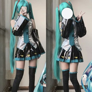 cosplay MIKU Quần Áo Công Thức Bằng Sáng Chế Da Nhật Bản Cô Gái Anime Quần ÁoJKBộ Đồ Nữ