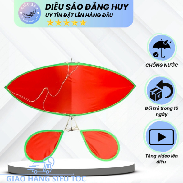 Diều sáo mini 2m giá rẻ diều sáo lắp ghép giá rẻ 1m 1m5 2m 2m5 3m về chỉ việc thả ,diều đại trà [ Di