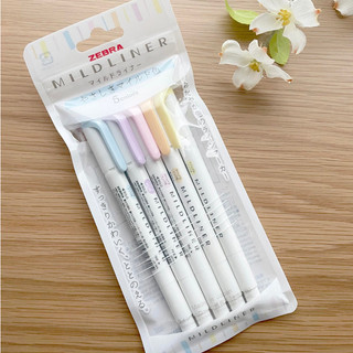 Bút đánh dấu 2 đầu zebra mildliner highlight wkt7 - màu mới 2022 - hàng nội địa nhật