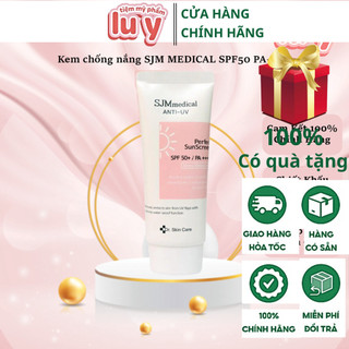 Kem Chống Nắng SJM Medical Anti UV SPF 50/PA+++Hàn Quốc - Phù Hợp Mọi Loại Da Dầu Khô Mụn Thường Nhạy Cảm Hỗn Hợp