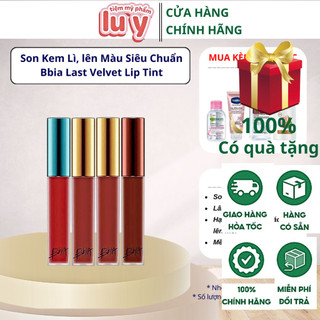 Son Kem Lì Bbia Last Velvet Lip Tint Asia Edition