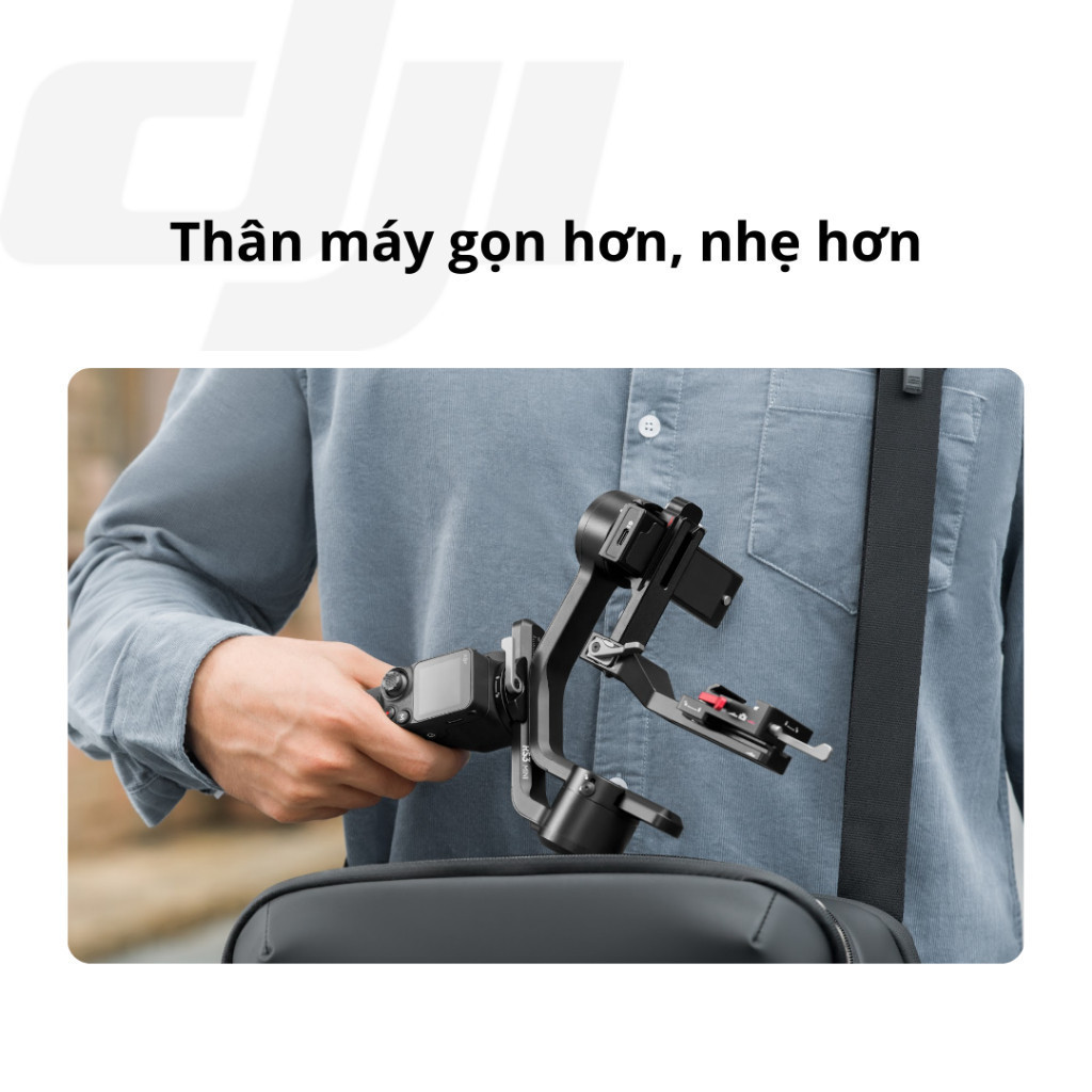 Gimbal máy ảnh DJI RS 3 Mini gọn nhẹ tải trọng 2kg (DJI RS 3 Mini) | BigBuy360 - bigbuy360.vn