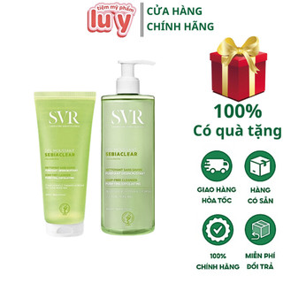 Sữa rửa mặt SVR Sebiaclear Gel Moussant, sữa rửa mặt cho da dầu mụn - LUY Store