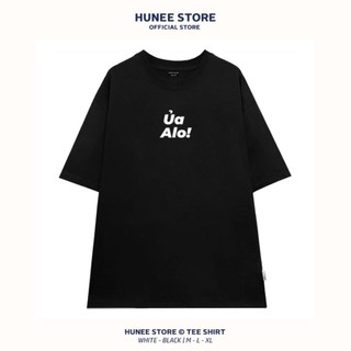 Áo Thun Tay Lỡ Nam Nữ Cotton Unisex , Áo Phông Cổ Tròn Hài Hước  Form Rộng Basic OversizeTrend 2024 - Ủa Alo UT NA