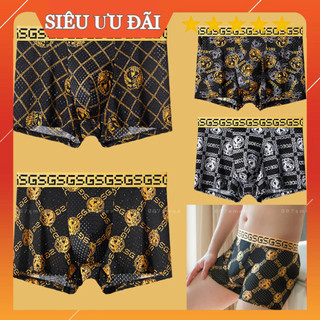Quần lót nam quý tộc sang trọng, chất thun lạnh co giãn 4 chiều sịp đùi nam mềm mịn boxer nam menswear