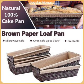 Set 25 khuôn giấy làm bánh hình chữ nhật sáng tạo