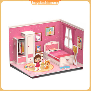 Mô hình nhà gỗ 3D lắp ráp cho bé

