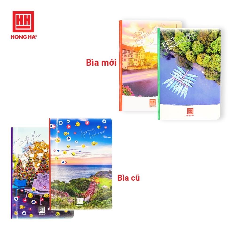 . Vở kẻ ngang 200 trang Hồng Hà - 1688 .