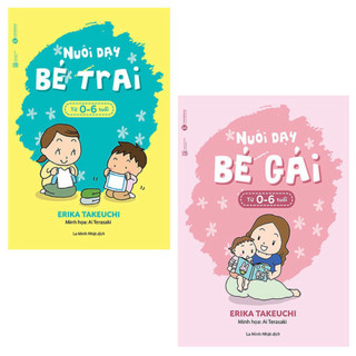 Sách nuôi dạy bé trai và bé gái từ 0 6 tuổi