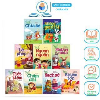 Sách - combo 9 cuốn gieo mầm tính cách cho bé yêu