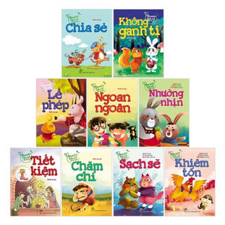 Sách - Combo 9 Cuốn Gieo Mầm Tính Cách Cho Bé Yêu