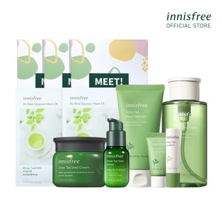 Bộ chăm da từ trà xanh Jeju innisfree Green Tea Set