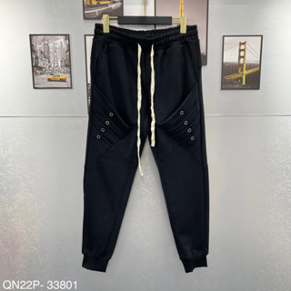 Quần Jogger Dài Nam Obsess Amiri Nỉ Chân Cua Thêu Mang Xếp Li Bấm Lỗ Bạc Phối Nắp Túi Sau Cho Các Boy Phố Đám Cưới 2024