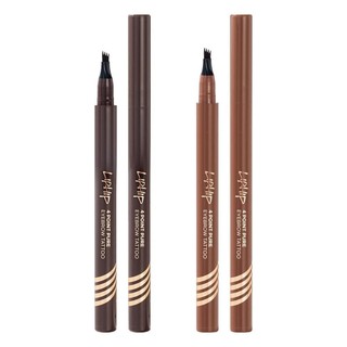 Bút dạ phẩy sợi lông mày chống thấm nước LipHip 4Point Pure Eyebrow Tattoo Pen 0.8g
