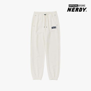 NERDY - Quần jogger unisex lưng thun Boucle Logo PNEF23SP01-03
