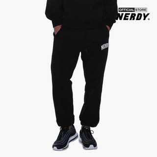 NERDY - Quần jogger unisex lưng thun Boucle Logo PNEF23SP01-01